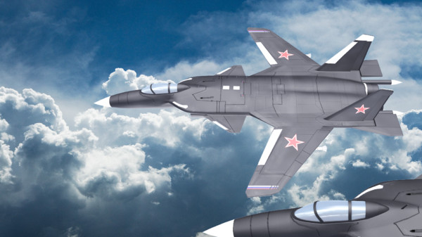 3d model of sukhoi 47 berkut airplane - Sukhoi 47 Berkut... by TotexArtz